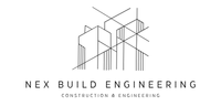 Black and White Construction Company Logo 3